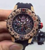 Swiss Grade Replica Richard Mille RM032 Chronograph Diver's Watch - Rose Gold